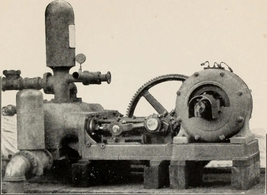 An illustration from Flame, electricity and the camera; man's progress from the first kindling of fire to the wireless telegraph and the photography of color, 1900, leaf 194