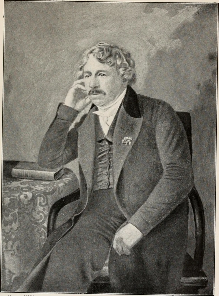 An illustration from Flame, electricity and the camera; man's progress from the first kindling of fire to the wireless telegraph and the photography of color, 1900, leaf 320