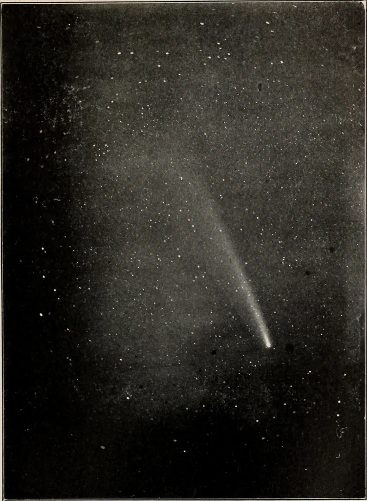 An illustration from Flame, electricity and the camera; man's progress from the first kindling of fire to the wireless telegraph and the photography of color, 1900, leaf 388
