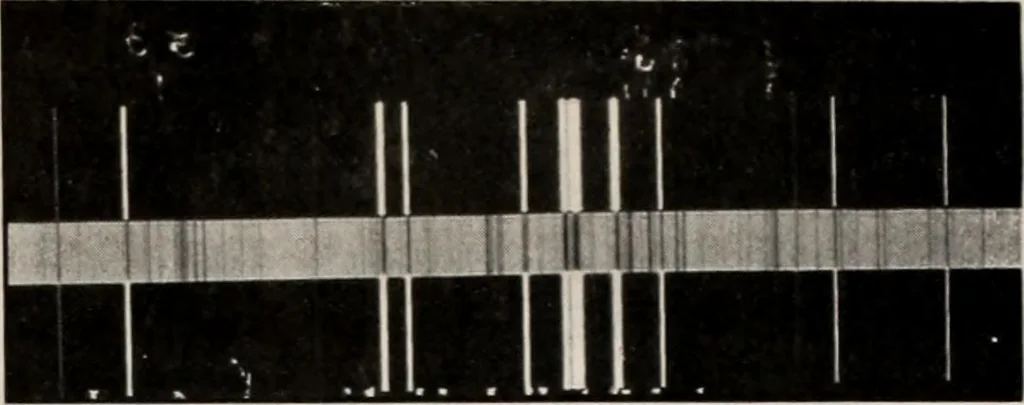 An illustration from Flame, electricity and the camera; man's progress from the first kindling of fire to the wireless telegraph and the photography of color, 1900, leaf 397