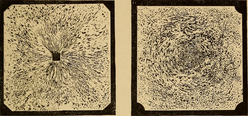 An illustration from Flame, electricity and the camera; man's progress from the first kindling of fire to the wireless telegraph and the photography of color, 1901, leaf 133