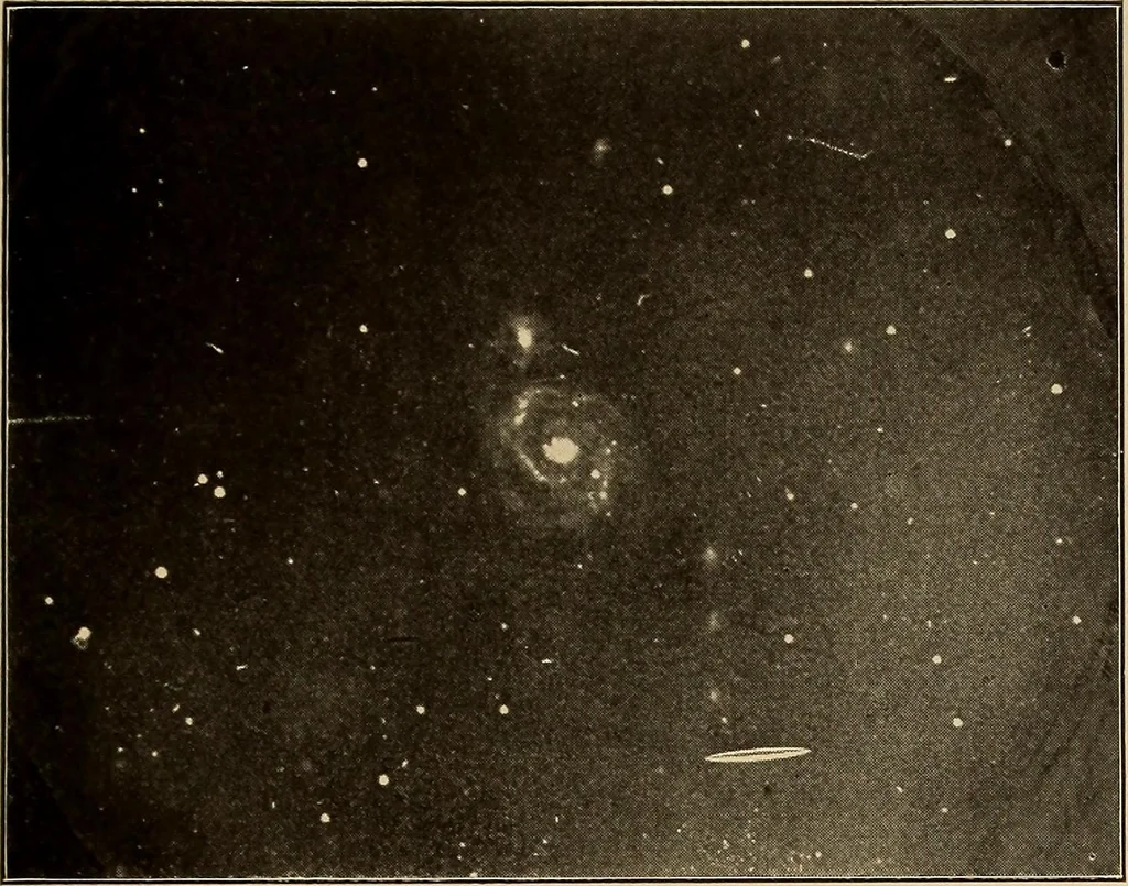 An illustration from Flame, electricity and the camera; man's progress from the first kindling of fire to the wireless telegraph and the photography of color, 1901, leaf 409