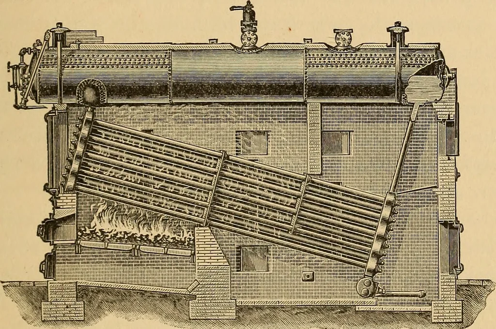 An illustration from Flame, electricity and the camera; man's progress from the first kindling of fire to the wireless telegraph and the photography of color, 1901, leaf 83