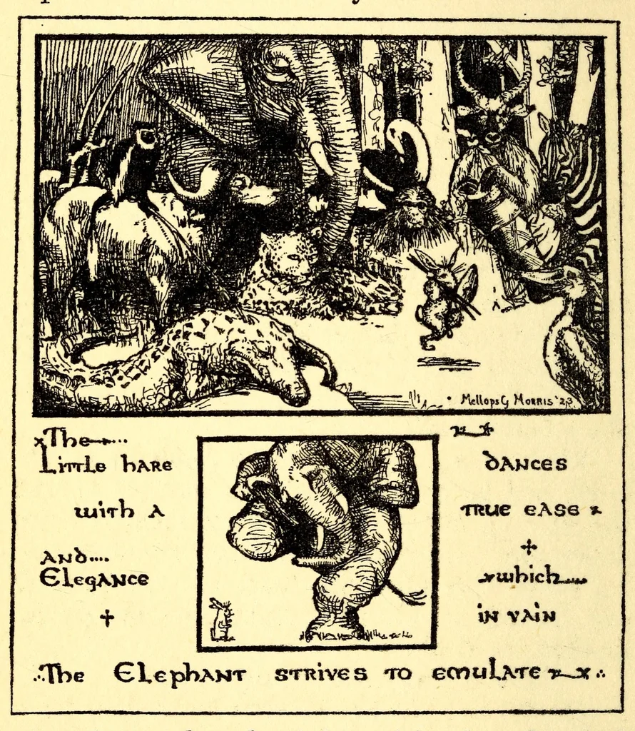 An illustration from The flame tree and other folk-lore stories from Uganda, 1900, leaf 58