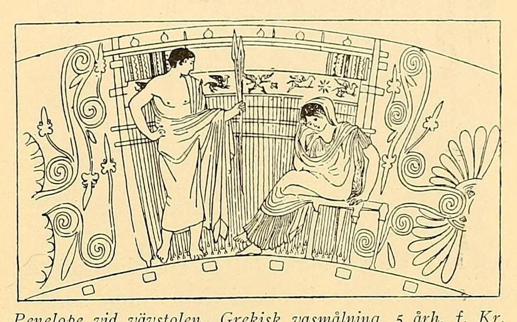 An illustration from Flamskväv och Finnväv, 1927, leaf 13