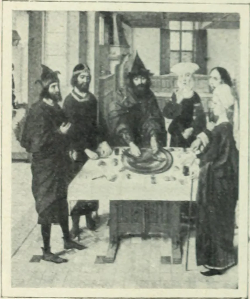 An illustration from Flandre, 1913, leaf 102