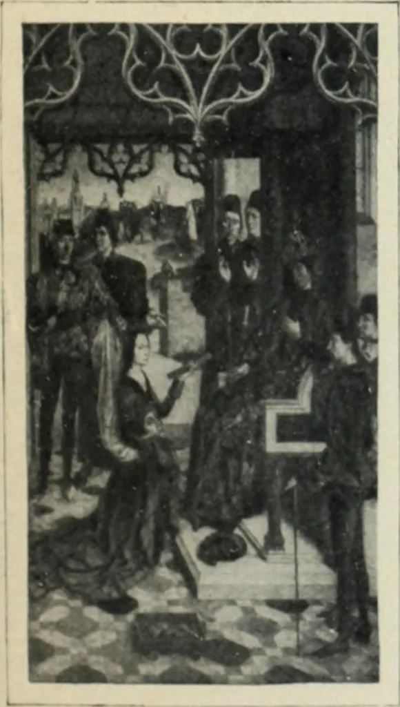 An illustration from Flandre, 1913, leaf 105
