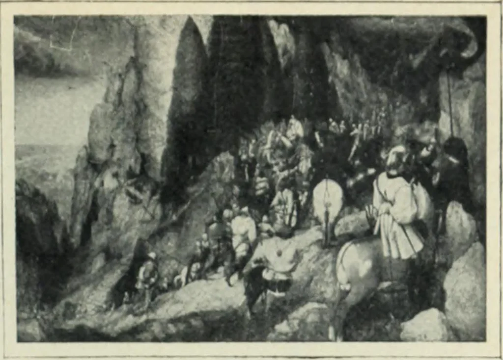 An illustration from Flandre, 1913, leaf 155