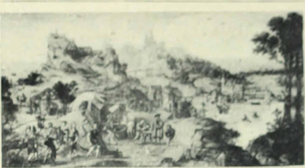 An illustration from Flandre, 1913, leaf 196