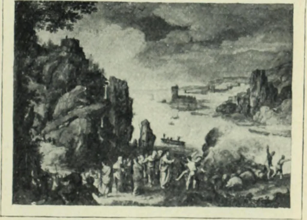 An illustration from Flandre, 1913, leaf 199