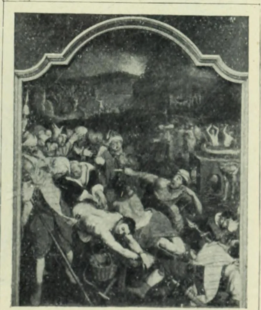 An illustration from Flandre, 1913, leaf 203