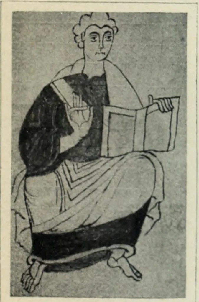 An illustration from Flandre, 1913, leaf 21