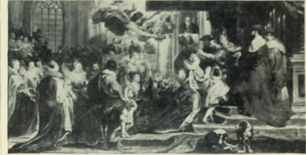 An illustration from Flandre, 1913, leaf 232