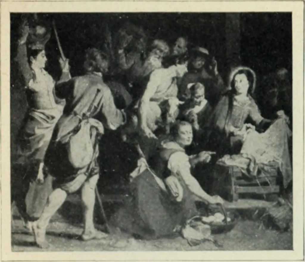 An illustration from Flandre, 1913, leaf 255