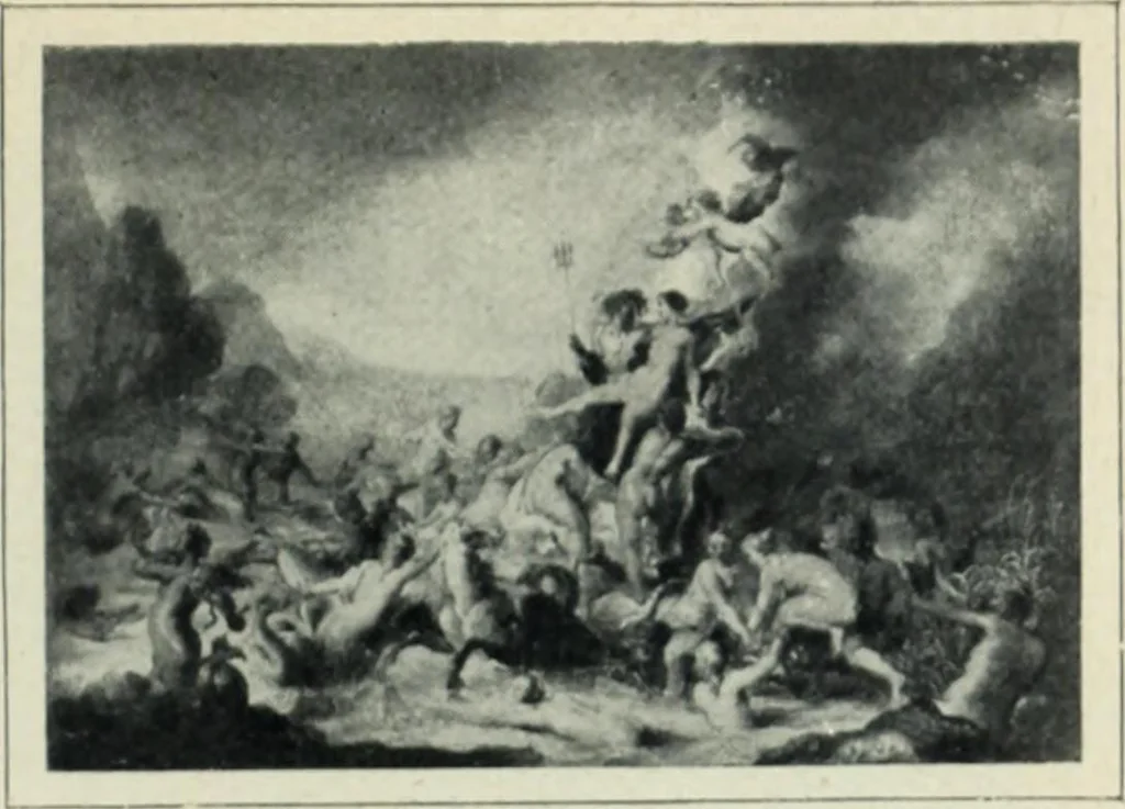 An illustration from Flandre, 1913, leaf 257