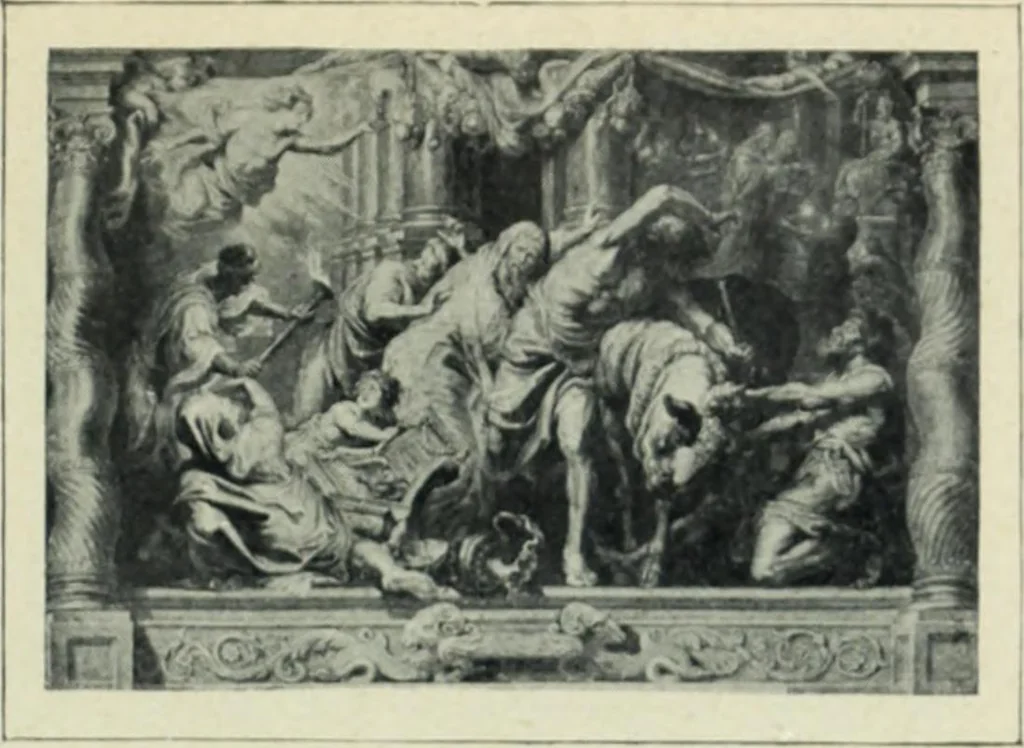 An illustration from Flandre, 1913, leaf 305
