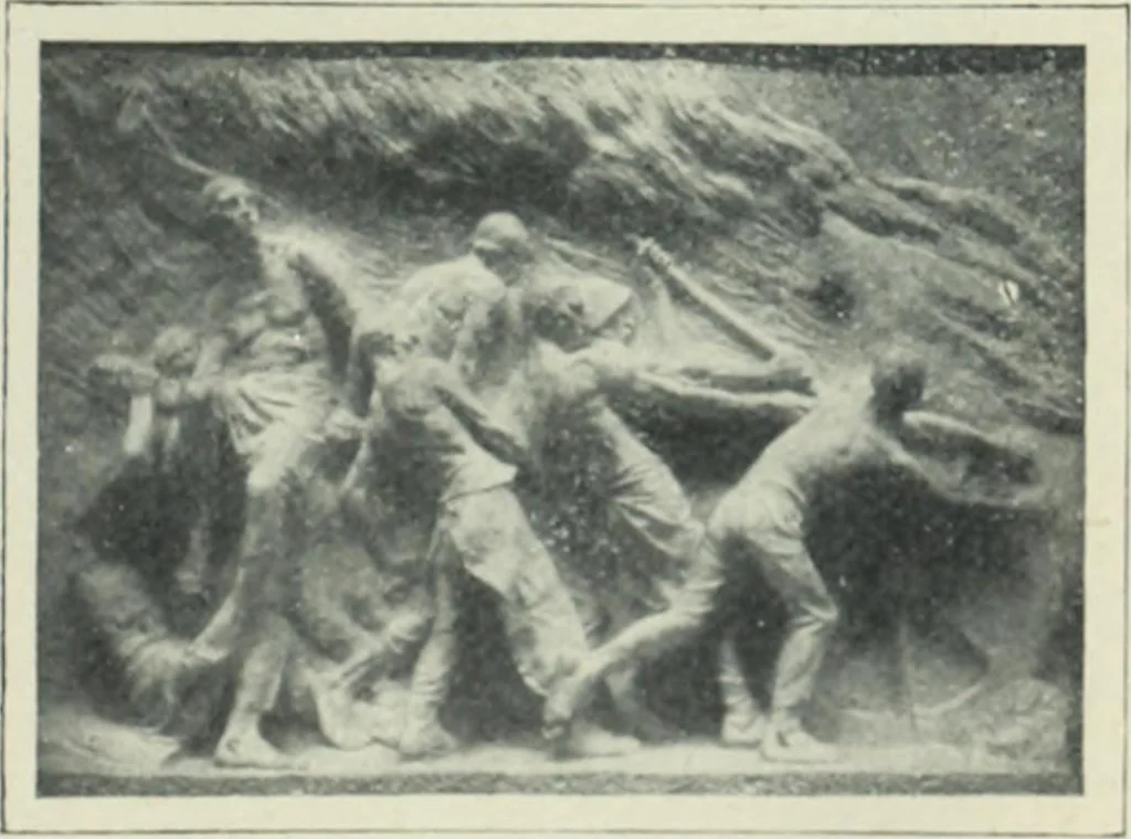 An illustration from Flandre, 1913, leaf 317