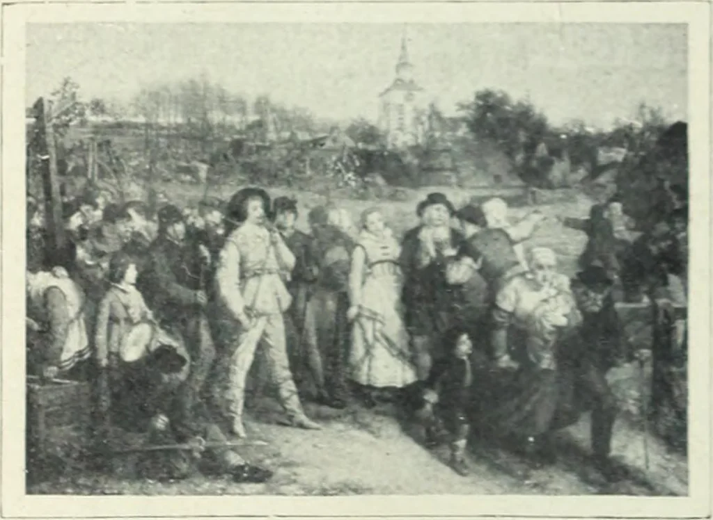 An illustration from Flandre, 1913, leaf 330