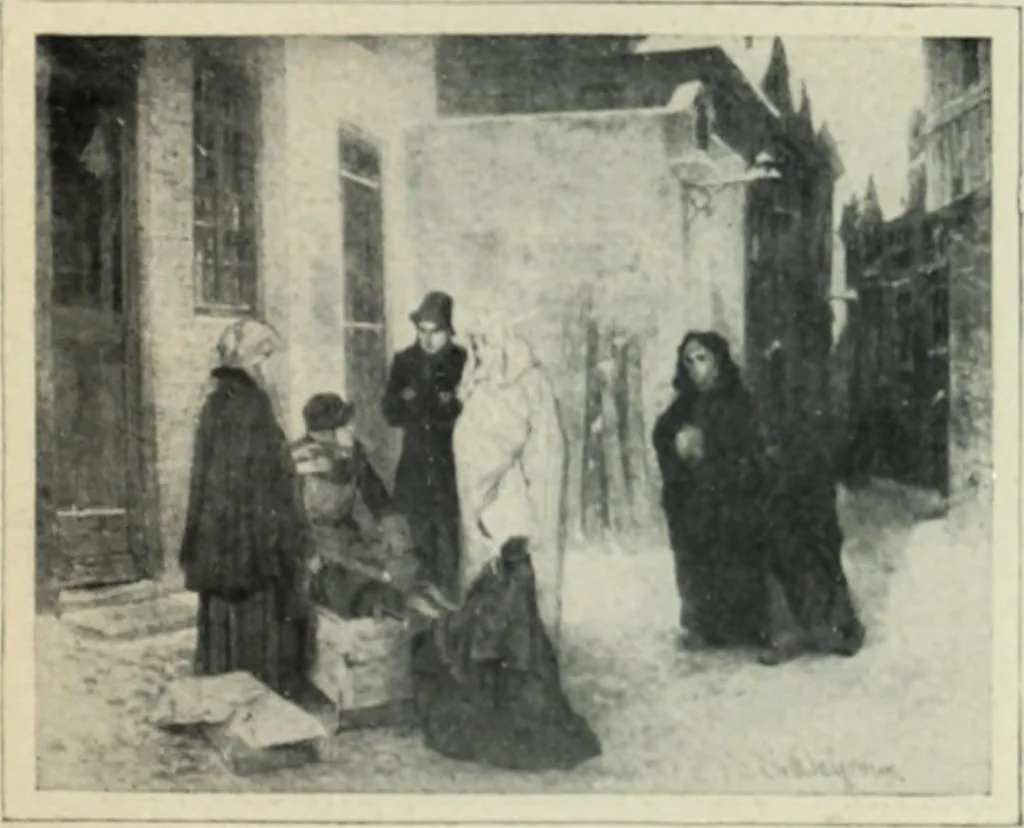 An illustration from Flandre, 1913, leaf 345