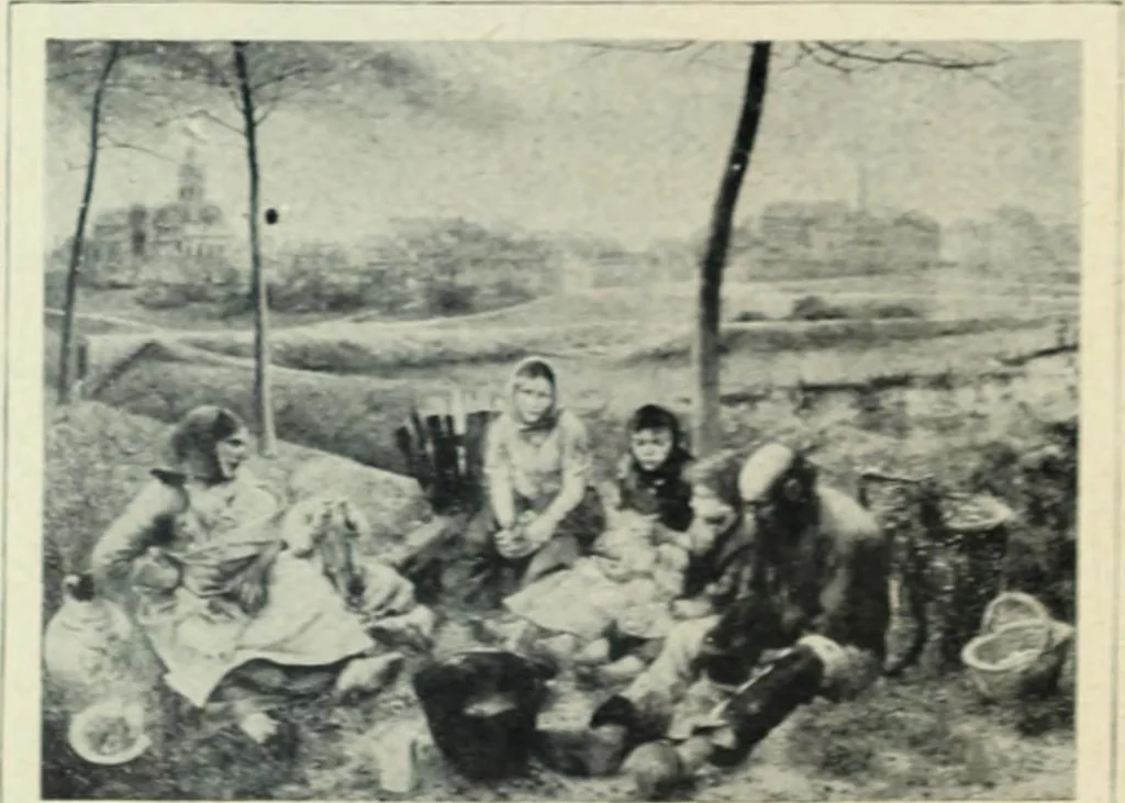 An illustration from Flandre, 1913, leaf 346