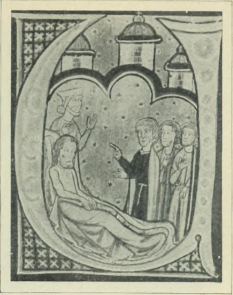 An illustration from Flandre, 1913, leaf 49
