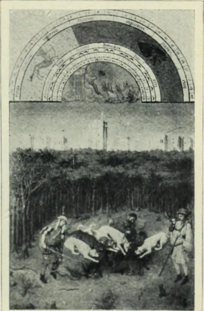 An illustration from Flandre, 1913, leaf 59