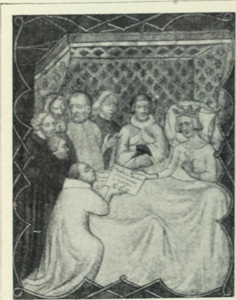 An illustration from Flandre, 1913, leaf 60