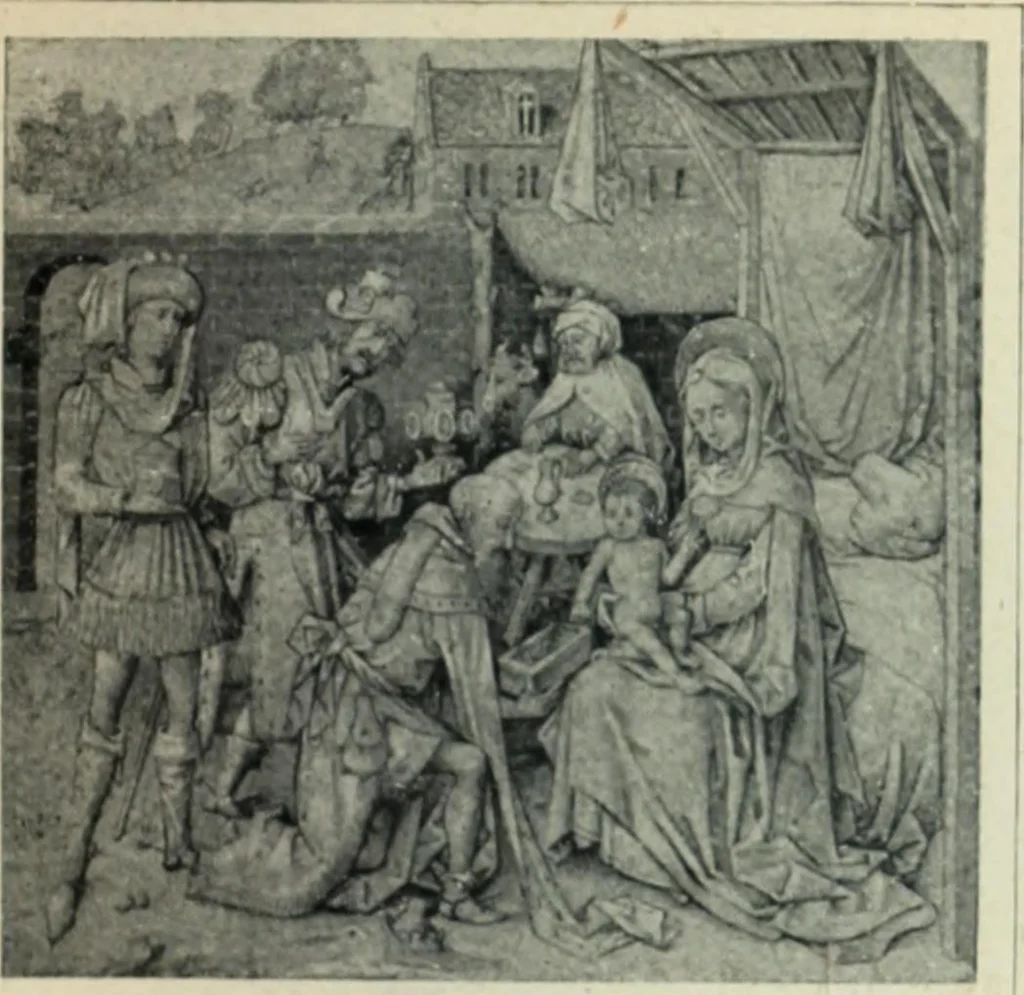An illustration from Flandre, 1913, leaf 63