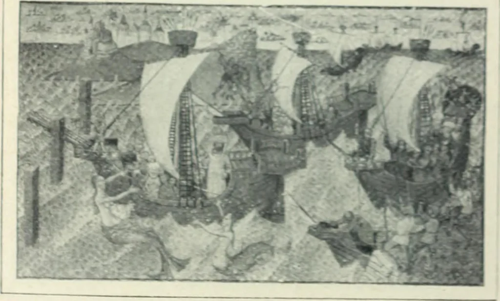 An illustration from Flandre, 1913, leaf 64