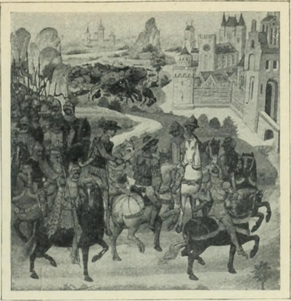An illustration from Flandre, 1913, leaf 65