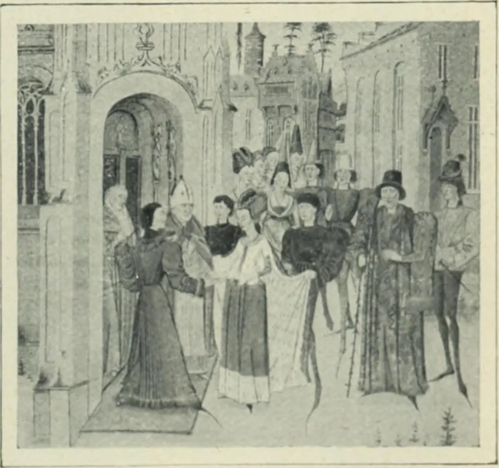An illustration from Flandre, 1913, leaf 65