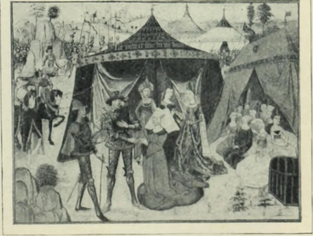 An illustration from Flandre, 1913, leaf 69