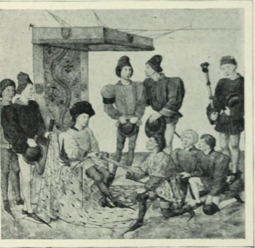An illustration from Flandre, 1913, leaf 70