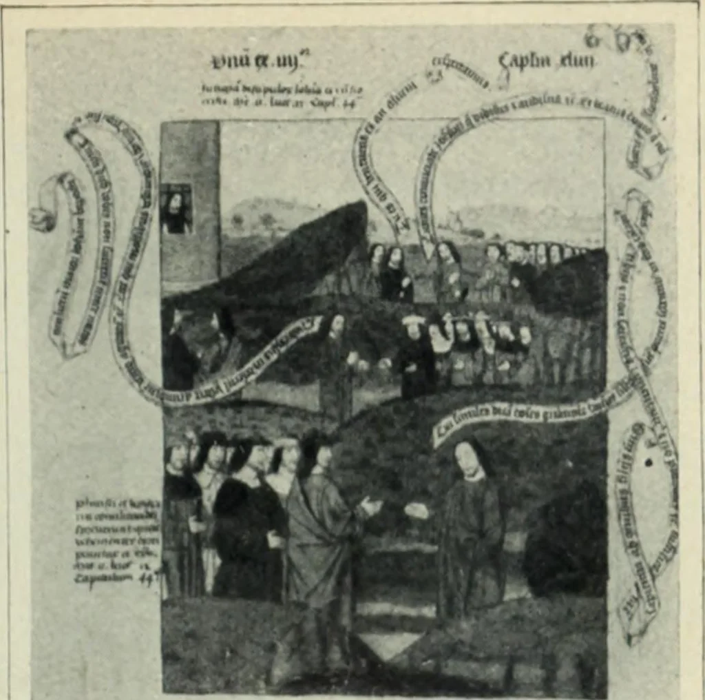 An illustration from Flandre, 1913, leaf 71