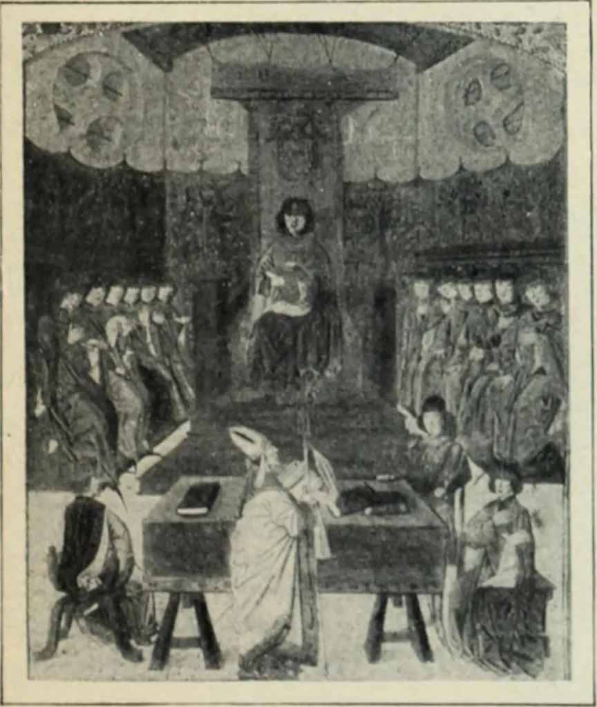 An illustration from Flandre, 1913, leaf 71