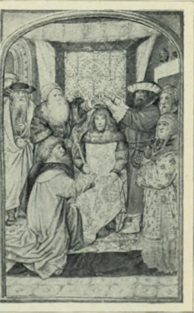 An illustration from Flandre, 1913, leaf 73