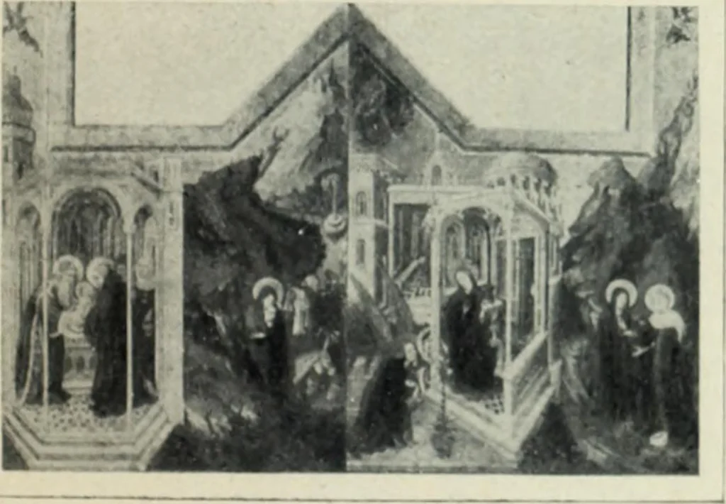 An illustration from Flandre, 1913, leaf 77