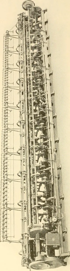 An illustration from Flat machine knitting and fabrics, 1921, leaf 152