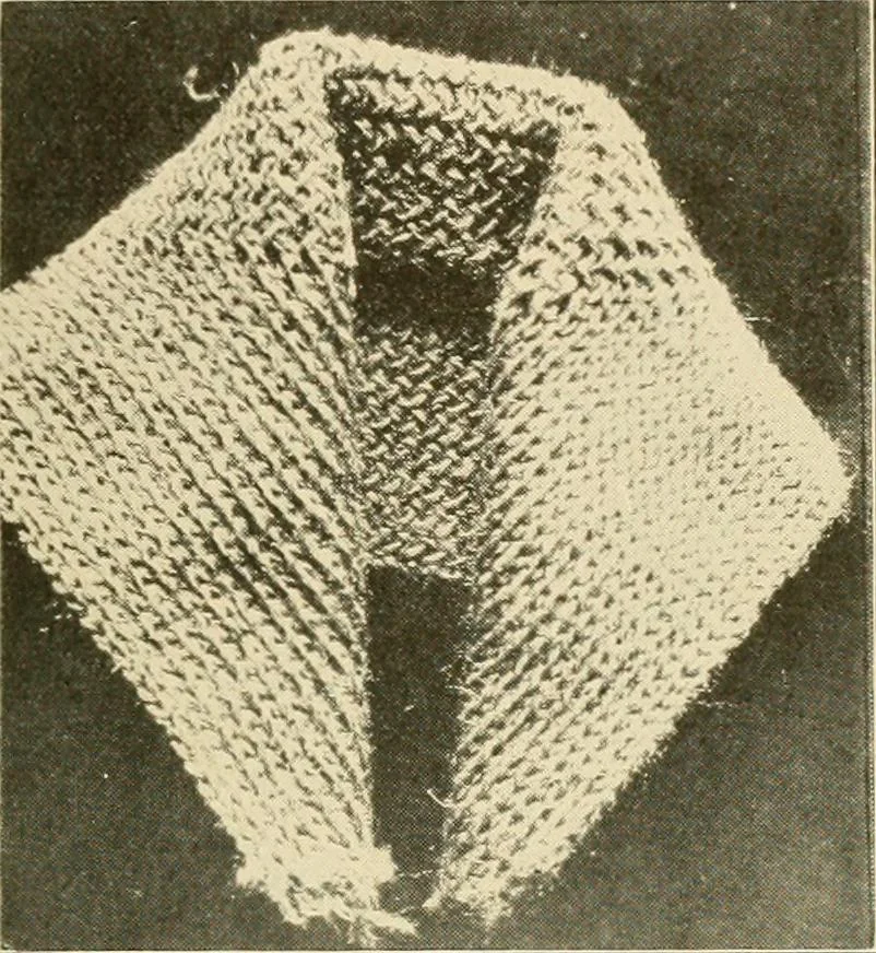 An illustration from Flat machine knitting and fabrics, 1921, leaf 43