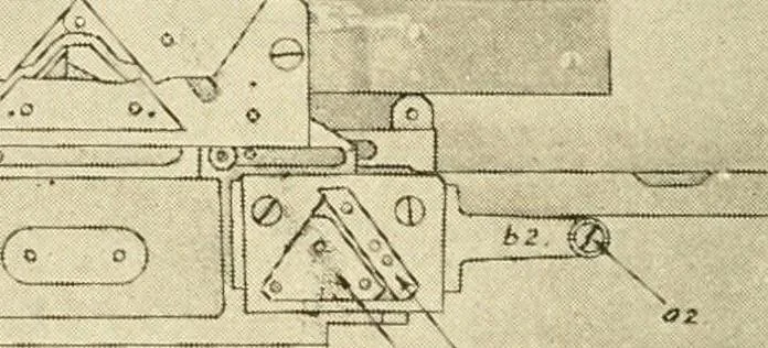 An illustration from Flat machine knitting and fabrics, 1921, leaf 84