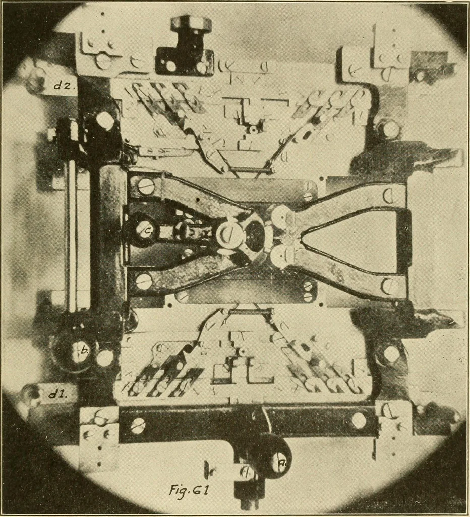 An illustration from Flat machine knitting and fabrics, 1921, leaf 93
