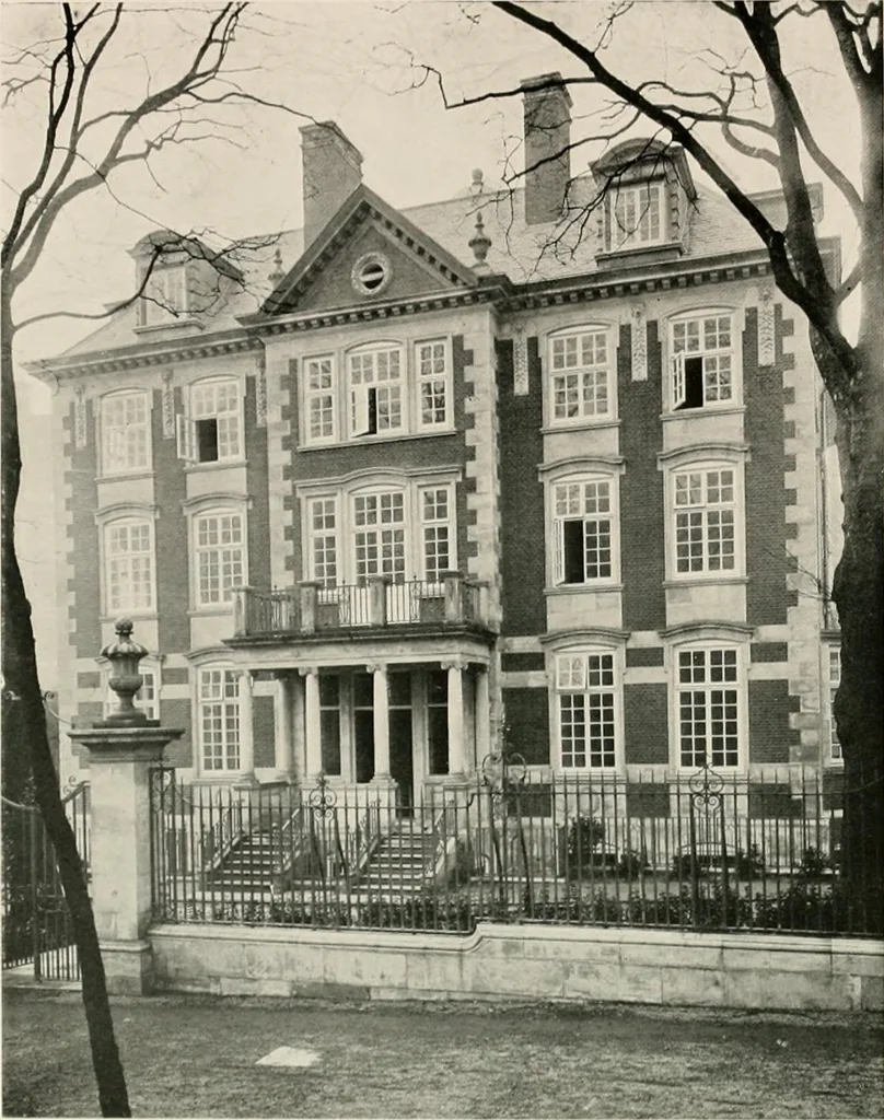 An illustration from Flats, urban houses and cottage homes; a companion volume to "The British home of to-day";, 1906, leaf 149