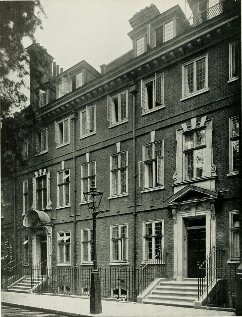 An illustration from Flats, urban houses and cottage homes; a companion volume to "The British home of to-day";, 1906, leaf 152