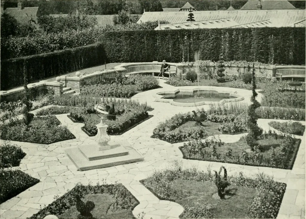An illustration from Flats, urban houses and cottage homes; a companion volume to "The British home of to-day";, 1906, leaf 193