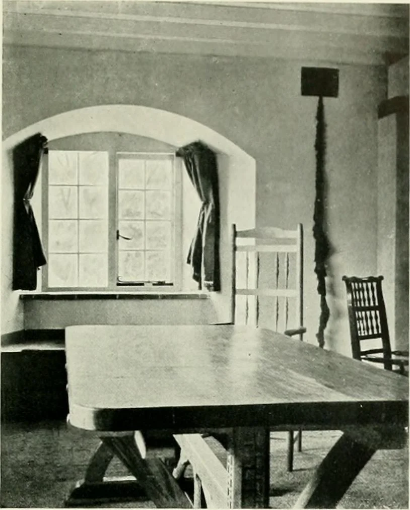 An illustration from Flats, urban houses and cottage homes; a companion volume to "The British home of to-day";, 1906, leaf 195