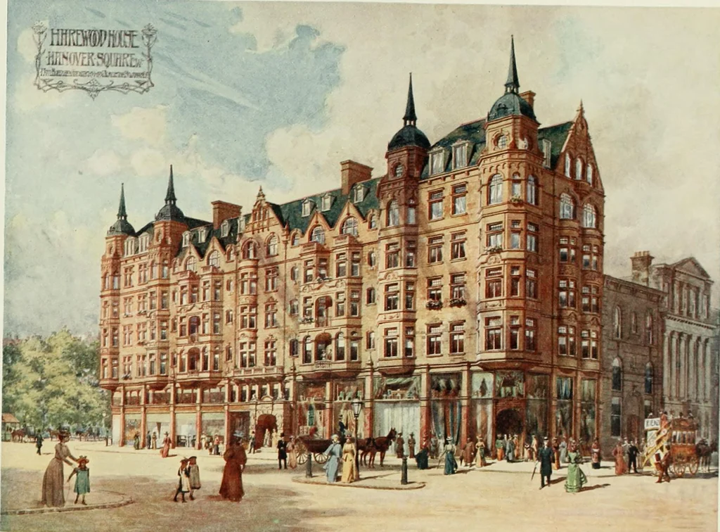 An illustration from Flats, urban houses and cottage homes; a companion volume to "The British home of to-day";, 1906, leaf 83