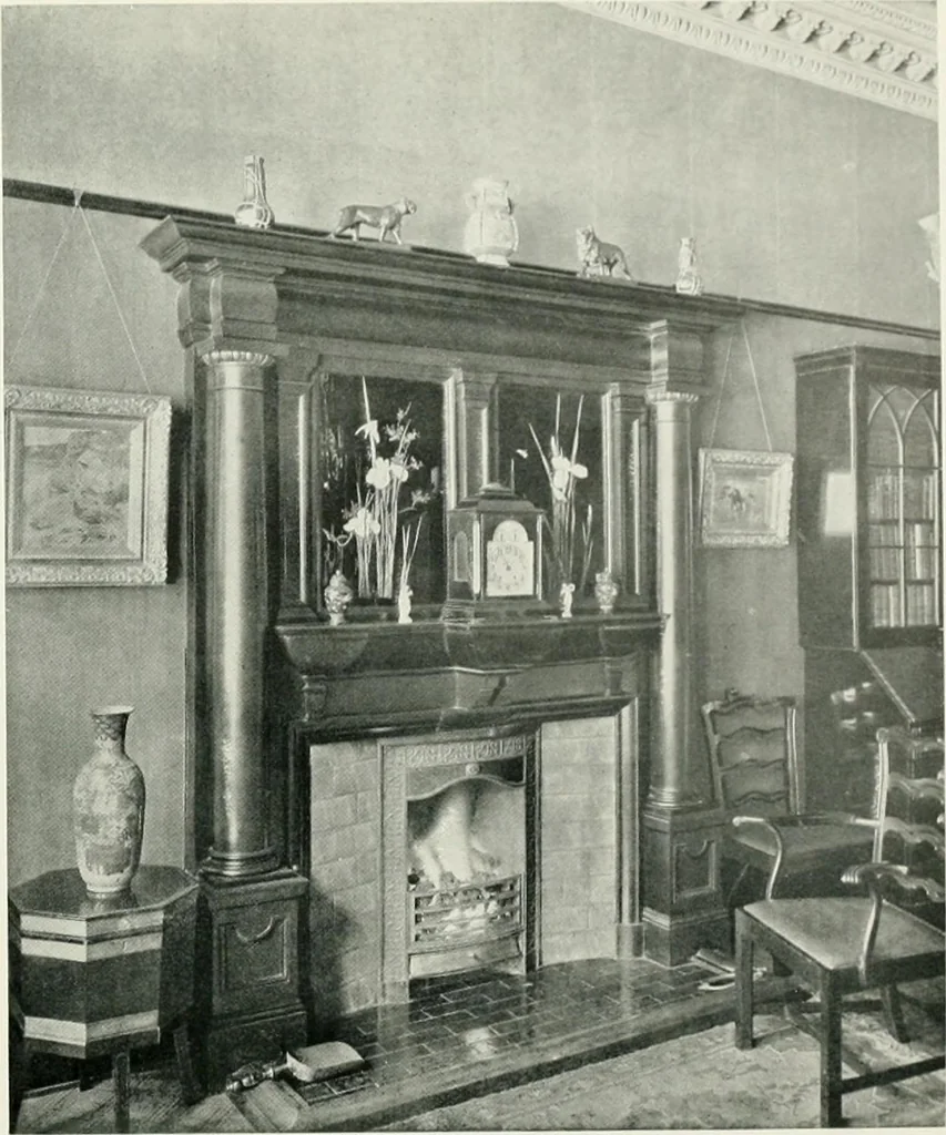 An illustration from Flats, urban houses and cottage homes; a companion volume to "The British home of to-day";, 1906, leaf 88