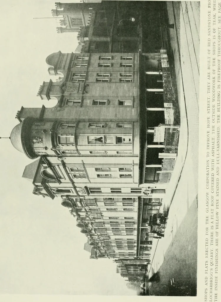An illustration from Flats, urban houses and cottage homes; a companion volume to "The British home of to-day";, 1906, leaf 89