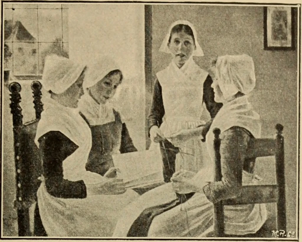An illustration from Catalogue of E.A. Fleischmann's Fine Art Gallery, Munich, 1894, leaf 16