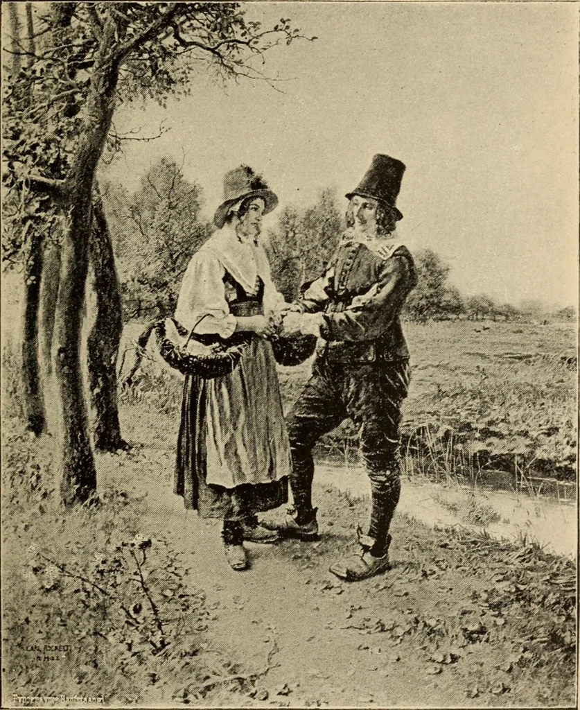 An illustration from Catalogue of E.A. Fleischmann's Fine Art Gallery, Munich, 1894, leaf 22